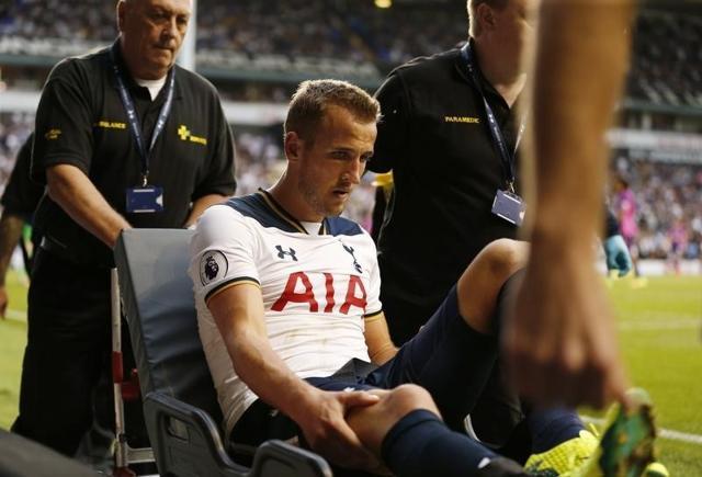 Striker Harry Kane, a scorer in last season’s 4-1 win over City, remains sidelined by an ankle injury. (Reuters) Striker Harry Kane, a scorer in last season’s 4-1 win over City, remains sidelined by an ankle injury. (Reuters)