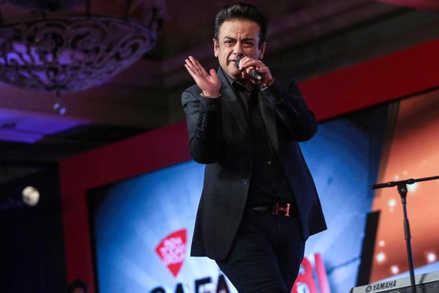 Singer Adnan Sami attending an award ceremony in the Capital on October 2, 2016.