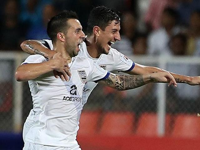 Argentine Matias Defederico scored the match-clincher in the 69th minute at the Shree Shiv Chhatrapati Sports Complex. (Photo: ISL) Argentine Matias Defederico scored the match-clincher in the 69th minute at the Shree Shiv Chhatrapati Sports Complex. (Photo: ISL)