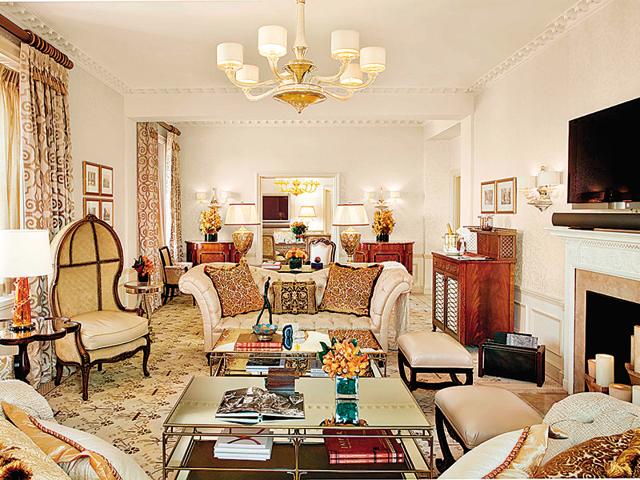 The tasteful interiors of iconic Taj properties such as (clockwise from left) the Taj Mumbai , The Pierre (New York) and Taj Lake Palace (Udaipur) The tasteful interiors of iconic Taj properties such as (clockwise from left) the Taj Mumbai , The Pierre (New York) and Taj Lake Palace (Udaipur)