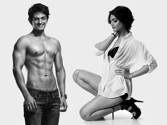 Fitness model and TV star Gaurav Arora came out to the public about being transgender, and changed his name to Gauri.(Right:Styling: Rin; Makeup: Neeraj Navare; Hair: Kamal Palan; White shirt and shoes from ASOS, bra by La Senza, shorts from H&M)