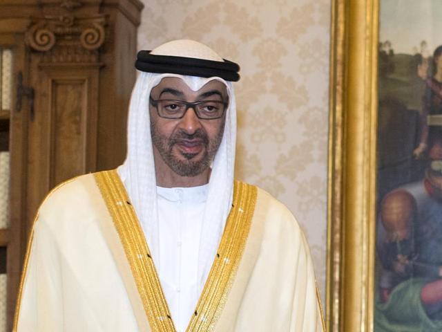 Crown Prince of Abu Dhabi Sheikh Mohammed bin Zayed al-Nahyan will be the second leader from the Gulf to be the chief guest at the Republic Day parade.(AP File Photo) Crown Prince of Abu Dhabi Sheikh Mohammed bin Zayed al-Nahyan will be the second leader from the Gulf to be the chief guest at the Republic Day parade.(AP File Photo)