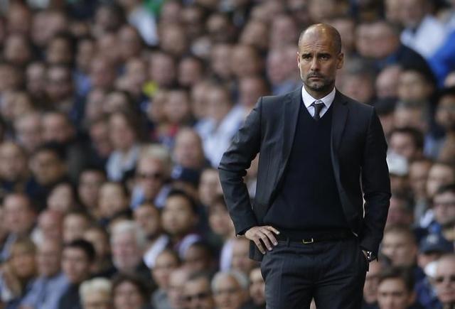 Guardiola said Spurs are further along their development than City are currently and it’ll take time for the Manchester side to develop to full potential. (AP) Guardiola said Spurs are further along their development than City are currently and it’ll take time for the Manchester side to develop to full potential. (AP)