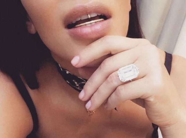Kim Kardashian posted this picture of her jewellery four days ago on Instagram. (Instagram)