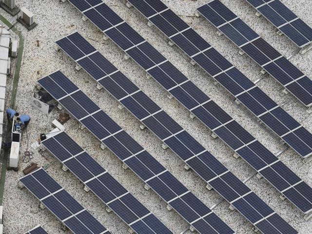 The US has found that India’s domestic content requirements for solar cells make it discriminatory towards American solar products. As a result, American exports to India have fallen by 90% from 2011. (HT File Photo) The US has found that India’s domestic content requirements for solar cells make it discriminatory towards American solar products. As a result, American exports to India have fallen by 90% from 2011. (HT File Photo)
