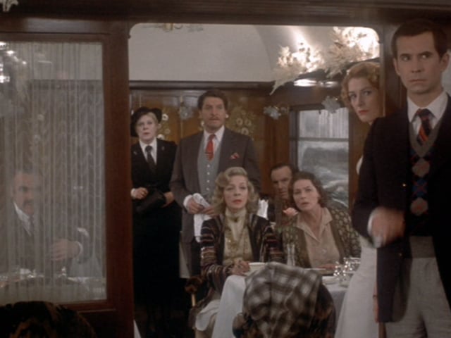 Murder on the Orient Express (1974) - In 1935, when his train is stopped by deep snow, detective Hercule Poirot is called on to solve a murder that occurred in his car the night before. (IMDb)