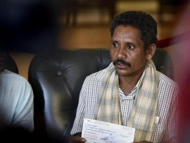 The notification issued 40 days after tribal man, Dana Majhi, walked 10 km carrying his wife’s body on his shoulder after being allegedly denied a hearse by a hospital in Kalahandi district. (Virendra Singh Gosain/HT) The notification issued 40 days after tribal man, Dana Majhi, walked 10 km carrying his wife’s body on his shoulder after being allegedly denied a hearse by a hospital in Kalahandi district. (Virendra Singh Gosain/HT)