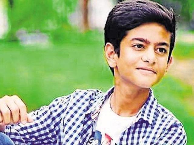 DAV student Atharva Gupta (HT File Photo) DAV student Atharva Gupta (HT File Photo)