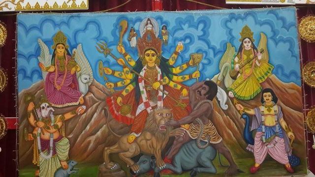 The Durga puja in Kuwait in 2014. (Prasenjit Chakraborty/Facebook)