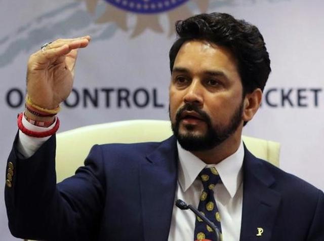 On Tuesdya, the BCCI president Anurag Thakur said that the reputation of the Board has been ruined by the freezing of its bank accounts.(PTI)