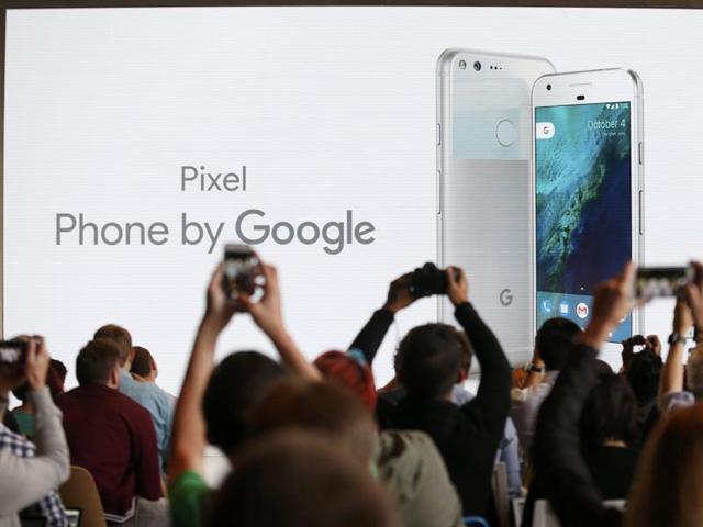 Rick Osterloh, SVP Hardware at Google, introduces the Pixel Phone by Google during the presentation of new Google hardware in San Francisco, California, US.(Reuters) Rick Osterloh, SVP Hardware at Google, introduces the Pixel Phone by Google during the presentation of new Google hardware in San Francisco, California, US.(Reuters)