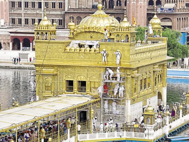 The Golden Temple management says fewer tourists are visiting the shrine these days. (HT File Photo) The Golden Temple management says fewer tourists are visiting the shrine these days. (HT File Photo)
