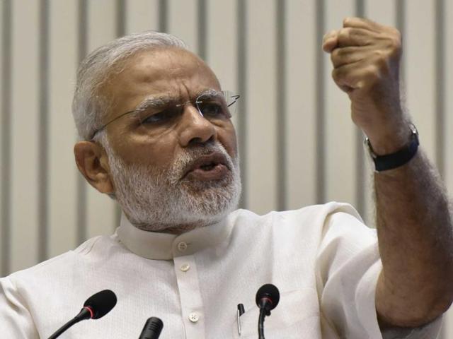 Prime Minister Narendra Modi will decide whether to release the video of the surgical strikes conducted by the Indian Army across the Line of Control.(Vipin Kumar/HT File Photo)