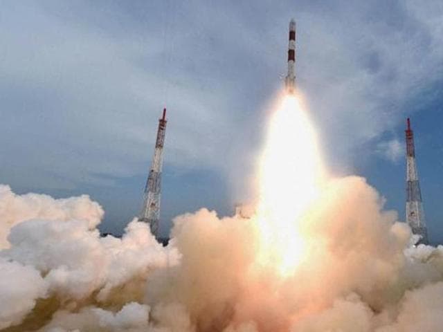 The Indian Space Research Organisation launches a satellite from Satish Dhawan Space Center in Sriharikota in September 2016. (PTi File) The Indian Space Research Organisation launches a satellite from Satish Dhawan Space Center in Sriharikota in September 2016. (PTi File)