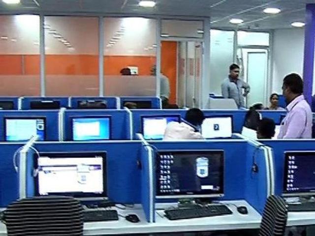 So far, the police have busted seven such call centres in Mira Road from where intimidating calls were made by staffers impersonating IRS officials to tax payers (and evaders) in the US into making payments. (HT Photo) So far, the police have busted seven such call centres in Mira Road from where intimidating calls were made by staffers impersonating IRS officials to tax payers (and evaders) in the US into making payments. (HT Photo)
