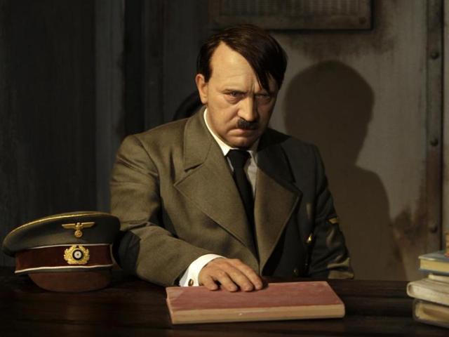 This file photo shows a German edition of Adolf Hitler’s Mein Kampf. A new book argues that a heroin-like opiate was largely to blame for the Fuhrer’s erratic and paranoid behaviour towards the end of his life. (AFP photo) This file photo shows a German edition of Adolf Hitler’s Mein Kampf. A new book argues that a heroin-like opiate was largely to blame for the Fuhrer’s erratic and paranoid behaviour towards the end of his life. (AFP photo)