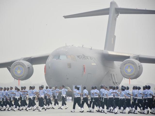 The 84th air force day will be celebrated on October 8  in Ghaziabad. (SAKIB ALI / HT PHOTO  ) 
