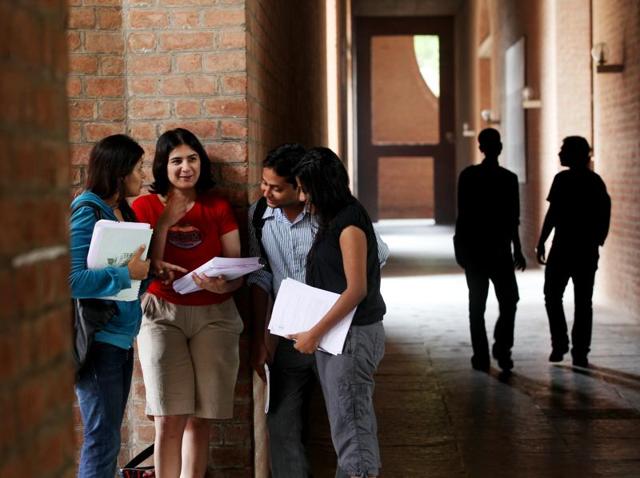 Students at IIM-Ahmedabad. According to experts, the offers are likely to go up further once IIMs begin their placements. (Hindustan Times) Students at IIM-Ahmedabad. According to experts, the offers are likely to go up further once IIMs begin their placements. (Hindustan Times)