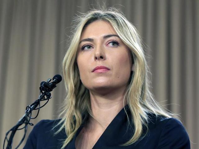 Sharapova said in an interview after her ban was reduced that the ITF was trying to make an example out of her. (AP) Sharapova said in an interview after her ban was reduced that the ITF was trying to make an example out of her. (AP)