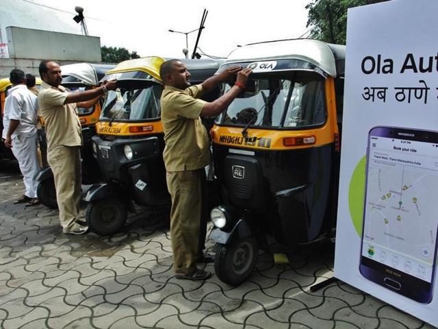 250 autos are currently part of the fleet, and Ola has said this will increase to 1,000 in the next few days. So far, only one union has joined the service.(Praful Gangurde)