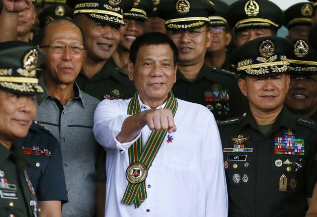 Duterte won the May 9 election by a substantial margin after promising to expand a ruthless anti-crime campaign he started while mayor of Davao City, which had earned him nicknames like “the Punisher” and “Duterte Harry”. (AP File Photo) Duterte won the May 9 election by a substantial margin after promising to expand a ruthless anti-crime campaign he started while mayor of Davao City, which had earned him nicknames like “the Punisher” and “Duterte Harry”. (AP File Photo)