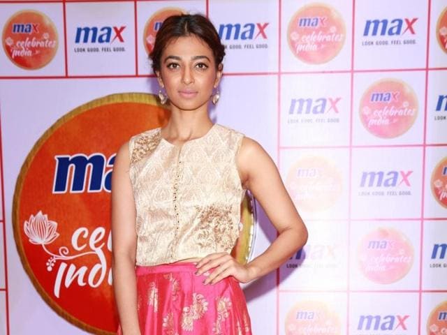 New Delhi: Actress Radhika Apte during the unveiling of Max`s Festive Collection 2016, in Noida on Oct 5, 2016. (Photo: IANS) (IANS) New Delhi: Actress Radhika Apte during the unveiling of Max`s Festive Collection 2016, in Noida on Oct 5, 2016. (Photo: IANS) (IANS)