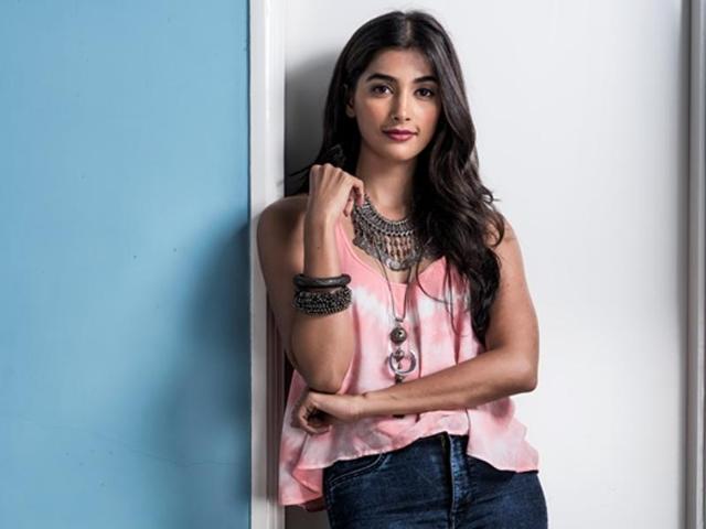 When the young actor arrives to meet us, she is in a heavy, floor-length gown. She changes into a more manageable dress for our shoot. (Photo: Aalok Soni/HT)