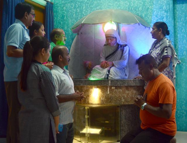 Mother Teresa’s way of frugal life and selfless service is being carried forward by the sisters of MoC. (HT Photo)