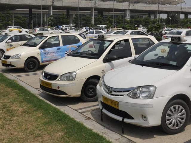 In July, the transport department had proposed to install CCTV cameras inside cabs.(HT File Photo) In July, the transport department had proposed to install CCTV cameras inside cabs.(HT File Photo)
