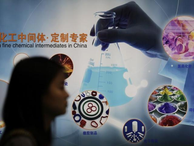 Visitors look at a directory of the vendors at the China International Chemical Industry Fair in Shanghai on September 22, 2016. Despite periodic crackdowns, people willing to skirt the law are easy to find in China’s vast, freewheeling chemicals industry, made up of an estimated 160,000 companies operating legally and illegally. Vendors said they lie on customs forms, guarantee delivery to countries where carfentanil is banned and volunteered strategic advice on sneaking packages past law enforcement. (AP) Visitors look at a directory of the vendors at the China International Chemical Industry Fair in Shanghai on September 22, 2016. Despite periodic crackdowns, people willing to skirt the law are easy to find in China’s vast, freewheeling chemicals industry, made up of an estimated 160,000 companies operating legally and illegally. Vendors said they lie on customs forms, guarantee delivery to countries where carfentanil is banned and volunteered strategic advice on sneaking packages past law enforcement. (AP)