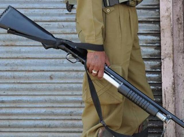 A policeman was killed when militants fired at a picket in a village at Shopian district of south Kashmir. (ANI Photo) A policeman was killed when militants fired at a picket in a village at Shopian district of south Kashmir. (ANI Photo)