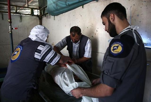 Syrian civil defence volunteers, known as the White Helmets, may have lost out the Nobel Prize for Peace to the Colombian president, yet their work speaks for themselves.(AFP/Getty Images)