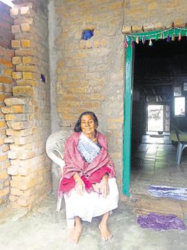 Mukesh Harapati is survived by his grandmother in Vachi village. She lives alone with support of relatives. (HT Photo)
