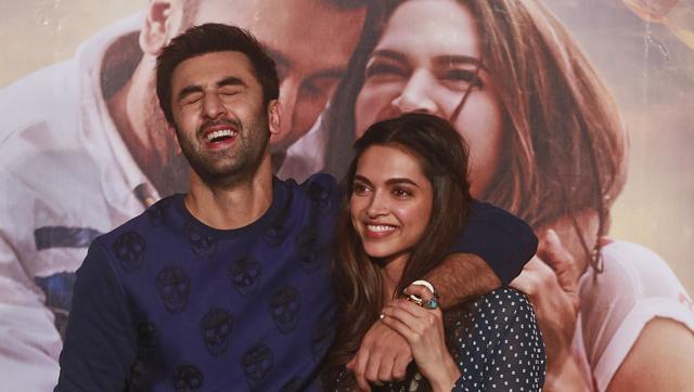 Ranbir and Deepika during the promotions of Tamasha. (AP)