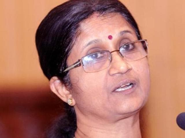 Retired IAS office Sheela Balakrishnan is being credited with running the Tamil Nadu government while chief minister J Jayalalithaa remains hospitalised. (Handout photo) Retired IAS office Sheela Balakrishnan is being credited with running the Tamil Nadu government while chief minister J Jayalalithaa remains hospitalised. (Handout photo)