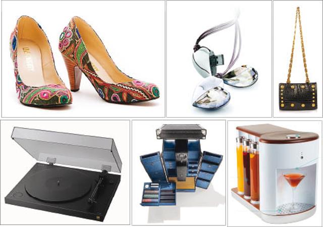 From handcrafted shoes to a Swarovski pendant that doubles up as a USB memory key, these gifts are sure to earn you brownie points From handcrafted shoes to a Swarovski pendant that doubles up as a USB memory key, these gifts are sure to earn you brownie points