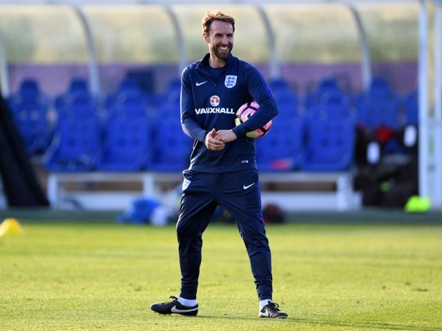 Interim England manager Gareth Southgate confirmed that Arsenal’s Theo Walcott will start Saturday’s World Cup qualifier against Malta. (REUTERS) Interim England manager Gareth Southgate confirmed that Arsenal’s Theo Walcott will start Saturday’s World Cup qualifier against Malta. (REUTERS)