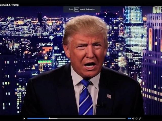 Republican U.S. presidential nominee Donald Trump is seen in a video screengrab as he apologizes for lewd comments he made about women during a statement recorded by his presidential campaign and released via social media after midnight October 8, 2016. (Reuters) Republican U.S. presidential nominee Donald Trump is seen in a video screengrab as he apologizes for lewd comments he made about women during a statement recorded by his presidential campaign and released via social media after midnight October 8, 2016. (Reuters)
