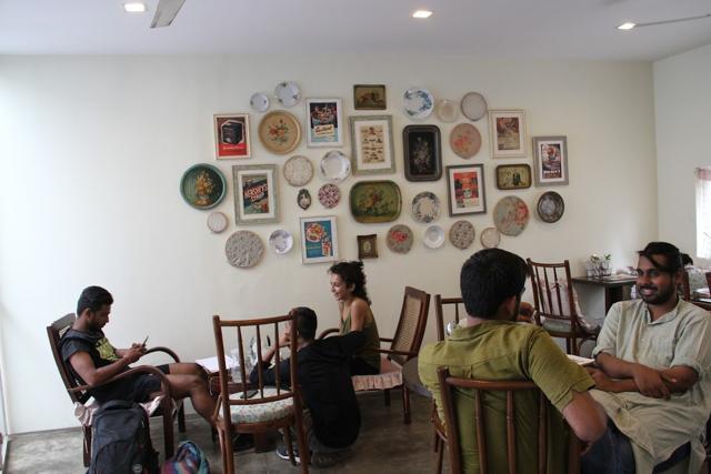 The Rustom’s Café &amp; Bakery inside Khoj Studio is proof of how experimentation in art transcends to food. It serves Parsi cuisine which is gaining popularity among the visitors.