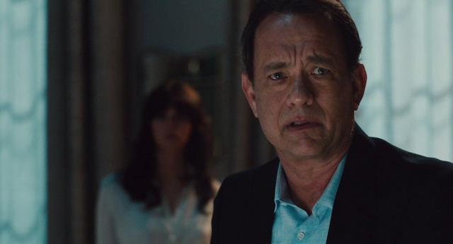 Tom Hanks in a still from Inferno. Tom Hanks in a still from Inferno.