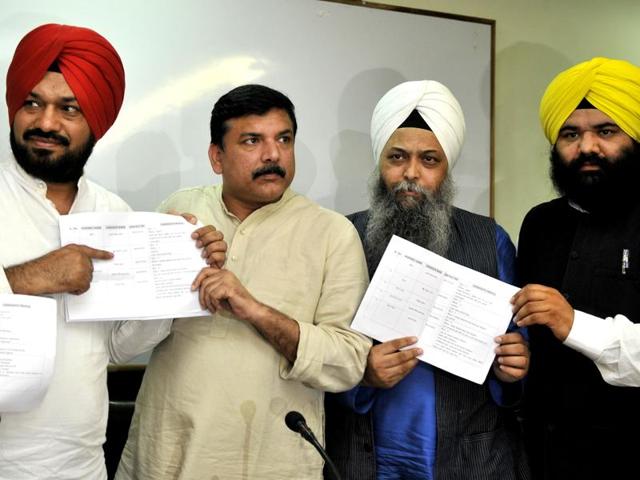 AAP had released the third list on Friday. (HT File Photo) AAP had released the third list on Friday. (HT File Photo)