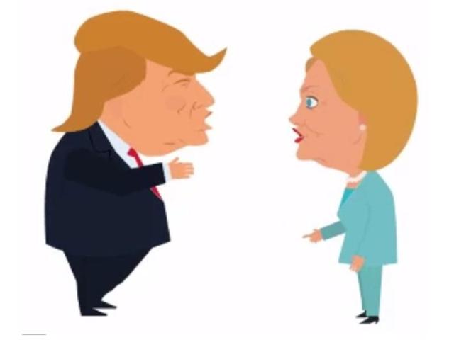 While on most points Hillary had specific responses to issues, Donald, in his signature style, gave some big blows to Secretary Clinton during the one-hour thirty-minute debate. (Twitter/@CodyBoyTellem) While on most points Hillary had specific responses to issues, Donald, in his signature style, gave some big blows to Secretary Clinton during the one-hour thirty-minute debate. (Twitter/@CodyBoyTellem)