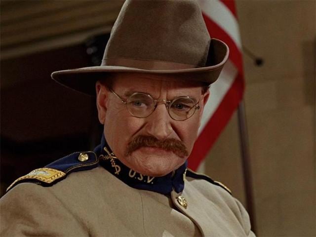 Who would’ve thought that one of Robin Williams’ most iconic roles would be playing President Theodore Roosevelt in the Night at the Museum movies? Who would’ve thought that one of Robin Williams’ most iconic roles would be playing President Theodore Roosevelt in the Night at the Museum movies?