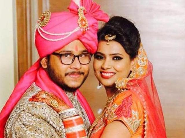 Pratibha Gautam Rajan and Manu Abhishek had married in January this year against the her parents’ wishes who did not attend the wedding. (Facebook/Pratibha Gautam Rajan) Pratibha Gautam Rajan and Manu Abhishek had married in January this year against the her parents’ wishes who did not attend the wedding. (Facebook/Pratibha Gautam Rajan)