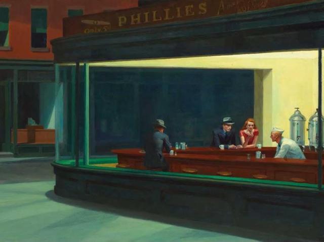 Edward Hopper’s Nighthawks hangs at the Art Institute of Chicago (Francis G Mayer via Getty Images) Edward Hopper’s Nighthawks hangs at the Art Institute of Chicago (Francis G Mayer via Getty Images)