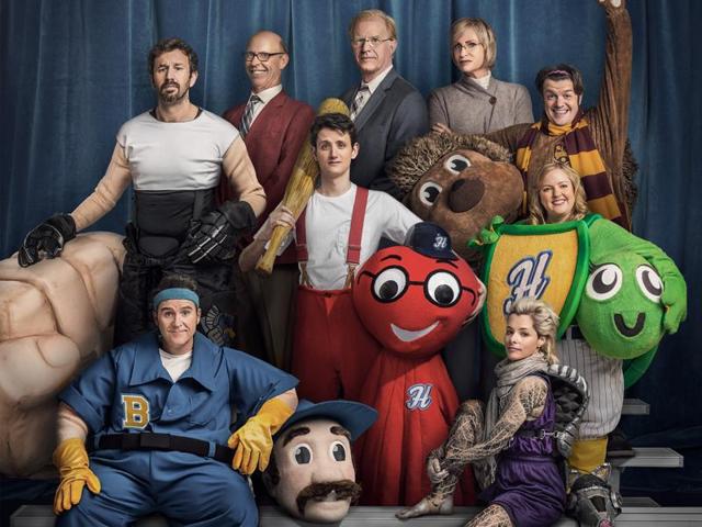 Mascots is an occasionally funny film, but not a consistently funny one. (Netflix) Mascots is an occasionally funny film, but not a consistently funny one. (Netflix)