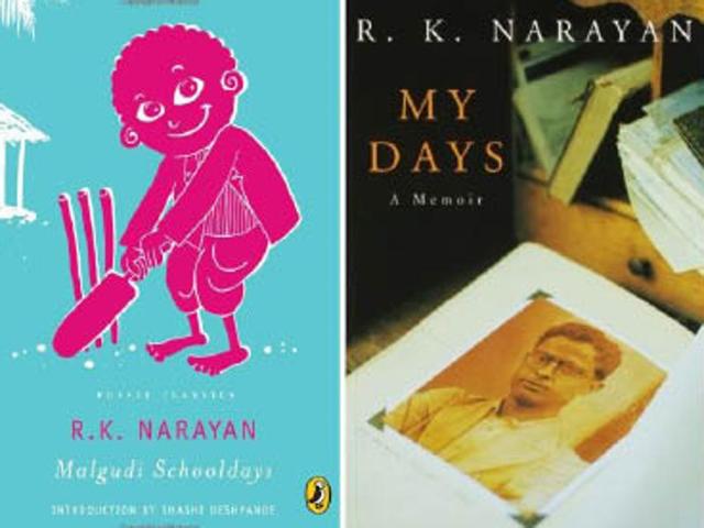 In a writing career spread over 60 years, RK Narayan wrote over 30 books, including short story collections and novels such as Swami and Friends (1935) and The Guide (1958) for which he won the Sahitya Akademi Award.(HT Photo)