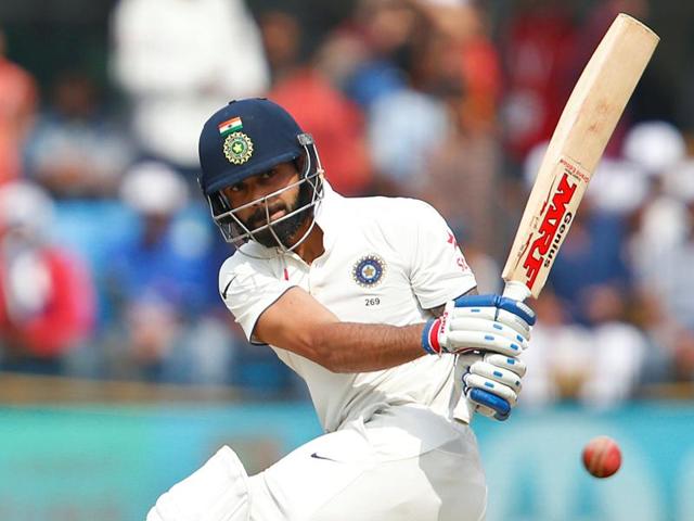 India's Virat Kohli celebrates his double century. (REUTERS) India's Virat Kohli celebrates his double century. (REUTERS)