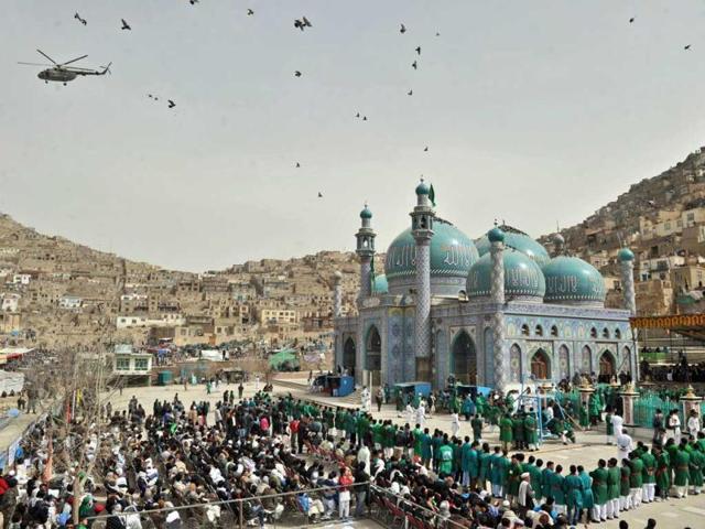 An unknown number of gunmen entered Sakhi shrine in Kabul on Tuesday and opened fire on worshippers gathered to commemorate a major Islamic holy day. (AFP File Photo) An unknown number of gunmen entered Sakhi shrine in Kabul on Tuesday and opened fire on worshippers gathered to commemorate a major Islamic holy day. (AFP File Photo)