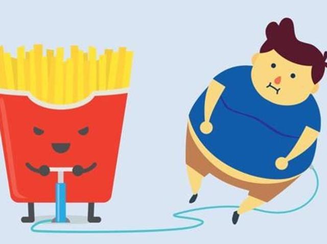 The researchers, using data prepared by the Global Burden of Disease collaborative for 2000 and 2013, estimated that by 2025, some 268 million children, aged between five and 17 years, may be overweight.(Representational Image: Shutterstock)